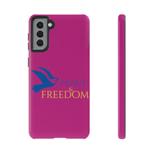 Load image into Gallery viewer, Ukraine Peace & Freedom - Berry - iPhone / Pixel / Galaxy