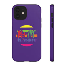 Charger l'image dans la galerie, Tough Cases - My Art is Timeless - Purple - iPhone / Pixel / Galaxy