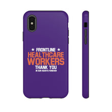Charger l'image dans la galerie, Tough Cases - Thank You Frontline Healthcare Workers - Purple - iPhone / Pixel / Galaxy