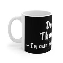 Charger l'image dans la galerie, Doctors Thank You Black Ceramic Mug 11oz
