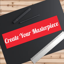 Charger l'image dans la galerie, Create Your Masterpiece Red Bumper Sticker