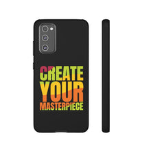 Charger l'image dans la galerie, Tough Cases - Create Your Masterpiece - Black - iPhone / Pixel / Galaxy