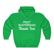Charger l'image dans la galerie, First Responders Thank You Unisex Heavy Blend™ Hooded Sweatshirt