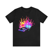 Charger l'image dans la galerie, Turntable on Fire Unisex Jersey Short Sleeve Tee