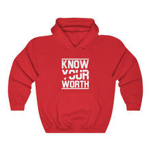 Charger l'image dans la galerie, Know Your Worth (version 2) Unisex Heavy Blend™ Hooded Sweatshirt