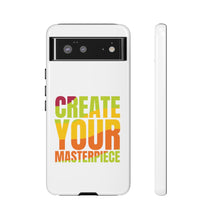 Charger l'image dans la galerie, Tough Cases - Create Your Masterpiece - White - iPhone / Pixel / Galaxy
