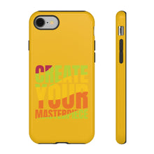 Charger l'image dans la galerie, Tough Cases - Create Your Masterpiece - Yellow - iPhone / Pixel / Galaxy