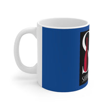 Charger l'image dans la galerie, So Sophisticated Ceramic Blue Mug 11oz