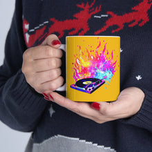 Charger l'image dans la galerie, Turntable Yellow Mug 11oz
