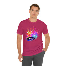 Charger l'image dans la galerie, Turntable on Fire Unisex Jersey Short Sleeve Tee