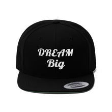 画像をギャラリービューアに読み込む, Dream Big Flat Bill Hat