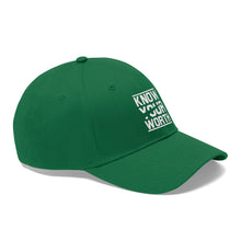 将图片加载到图库查看器,Know Your Worth Twill Hat