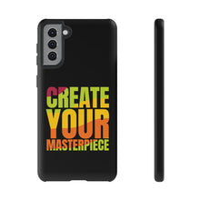 Charger l'image dans la galerie, Tough Cases - Create Your Masterpiece - Black - iPhone / Pixel / Galaxy