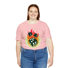 Charger l'image dans la galerie, Flaming Dice Unisex Jersey Short Sleeve Tee