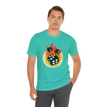 Charger l'image dans la galerie, Flaming Dice Unisex Jersey Short Sleeve Tee