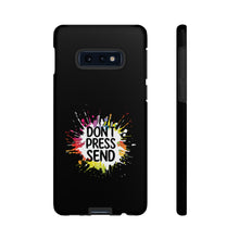 Charger l'image dans la galerie, Tough Cases - Don't Press Send version 2 - Black - iPhone / Pixel / Galaxy