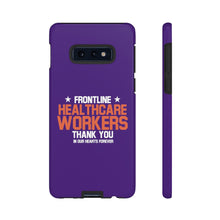 Charger l'image dans la galerie, Tough Cases - Thank You Frontline Healthcare Workers - Purple - iPhone / Pixel / Galaxy