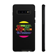 Charger l'image dans la galerie, Tough Cases - My Art is Timeless - Black - iPhone / Pixel / Galaxy