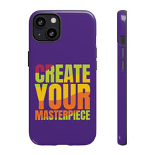 Charger l'image dans la galerie, Tough Cases - Create Your Masterpiece - Purple - iPhone / Pixel / Galaxy