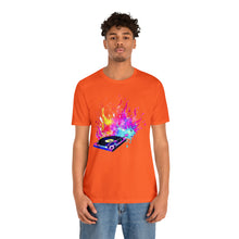Charger l'image dans la galerie, Turntable on Fire Unisex Jersey Short Sleeve Tee