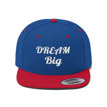 画像をギャラリービューアに読み込む, Dream Big Flat Bill Hat