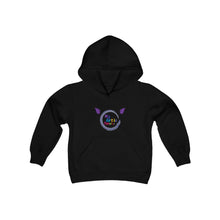 Load image into Gallery viewer, My Art is Timeless (version 3) Youth Heavy Blend Hooded Sweatshirt