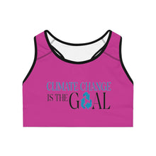 Charger l'image dans la galerie, Climate Change Sports Bra - Berry