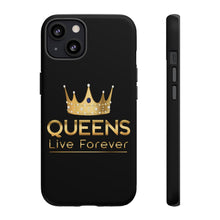 Charger l'image dans la galerie, Queens Live Forever - Black - iPhone / Pixel / Galaxy
