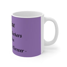 Charger l'image dans la galerie, Frontline Healthcare Workers Purple Ceramic Mug 11oz
