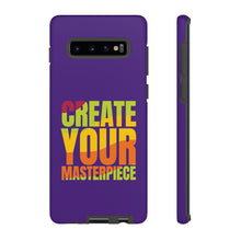 Charger l'image dans la galerie, Tough Cases - Create Your Masterpiece - Purple - iPhone / Pixel / Galaxy
