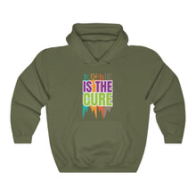 Charger l'image dans la galerie, Education is the Cure (version 3) Unisex Heavy Blend™ Hooded Sweatshirt