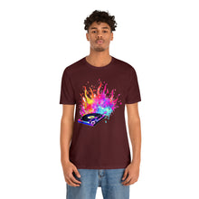 Charger l'image dans la galerie, Turntable on Fire Unisex Jersey Short Sleeve Tee