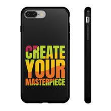 Charger l'image dans la galerie, Tough Cases - Create Your Masterpiece - Black - iPhone / Pixel / Galaxy