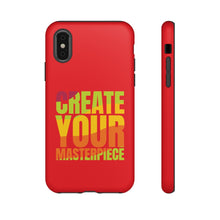 Charger l'image dans la galerie, Tough Cases - Create Your Masterpiece - Red - iPhone / Pixel / Galaxy