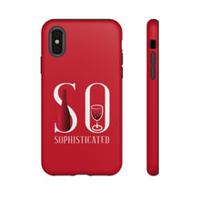 画像をギャラリービューアに読み込む, Tough Cases - So Sophisticated - Red - iPhone / Pixel / Galaxy