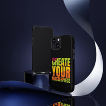 Charger l'image dans la galerie, Tough Cases - Create Your Masterpiece - Black - iPhone / Pixel / Galaxy