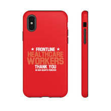 Charger l'image dans la galerie, Tough Cases - Thank You Frontline Healthcare Workers - Red - iPhone / Pixel / Galaxy