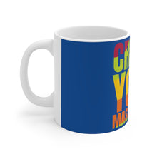 Charger l'image dans la galerie, Create Your Masterpiece Ceramic Blue Mug 11oz