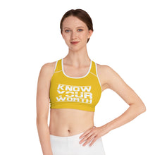 Charger l'image dans la galerie, Know Your Worth Sports Bra - Yellow