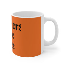 将图片加载到图库查看器,Teachers Save Lives Orange Ceramic Mug 11oz
