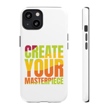 Charger l'image dans la galerie, Tough Cases - Create Your Masterpiece - White - iPhone / Pixel / Galaxy