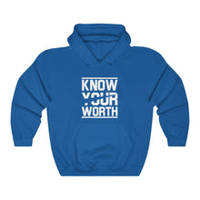 Charger l'image dans la galerie, Know Your Worth (version 2) Unisex Heavy Blend™ Hooded Sweatshirt