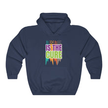 Charger l'image dans la galerie, Education is the Cure (version 3) Unisex Heavy Blend™ Hooded Sweatshirt