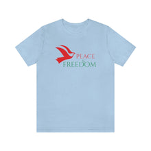 Charger l'image dans la galerie, Peace & Freedom Unisex Jersey Short Sleeve Tee