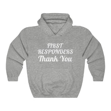 Charger l'image dans la galerie, First Responders Thank You Unisex Heavy Blend™ Hooded Sweatshirt