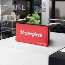 Charger l'image dans la galerie, Zipper Wallet - Create Your Masterpiece - Red (Please allow 2 weeks for Shipping)