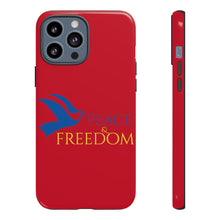 Charger l'image dans la galerie, Ukraine Peace & Freedom - Red - iPhone / Pixel / Galaxy
