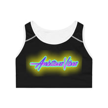 Charger l'image dans la galerie, Ambitious Vibes version 2 Sports Bra - Black