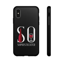 Charger l'image dans la galerie, Tough Cases - So Sophisticated - Black - iPhone / Pixel / Galaxy
