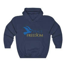 Charger l'image dans la galerie, Ukraine Peace & Freedom Unisex Heavy Blend™ Hooded Sweatshirt